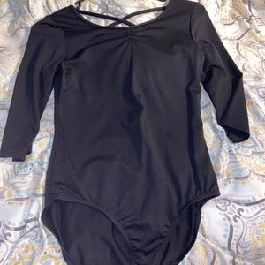 Black leotard